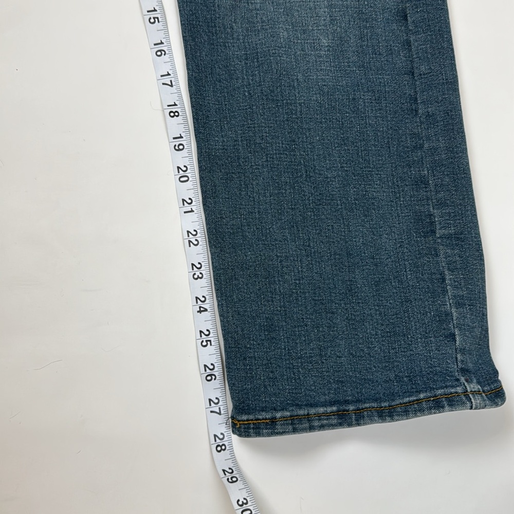 Levi’s Signature Men’s Jean 38/28 S51 Straight Blue Distressed - Picture 6 of 8